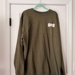 Olive Green Men's Sweater